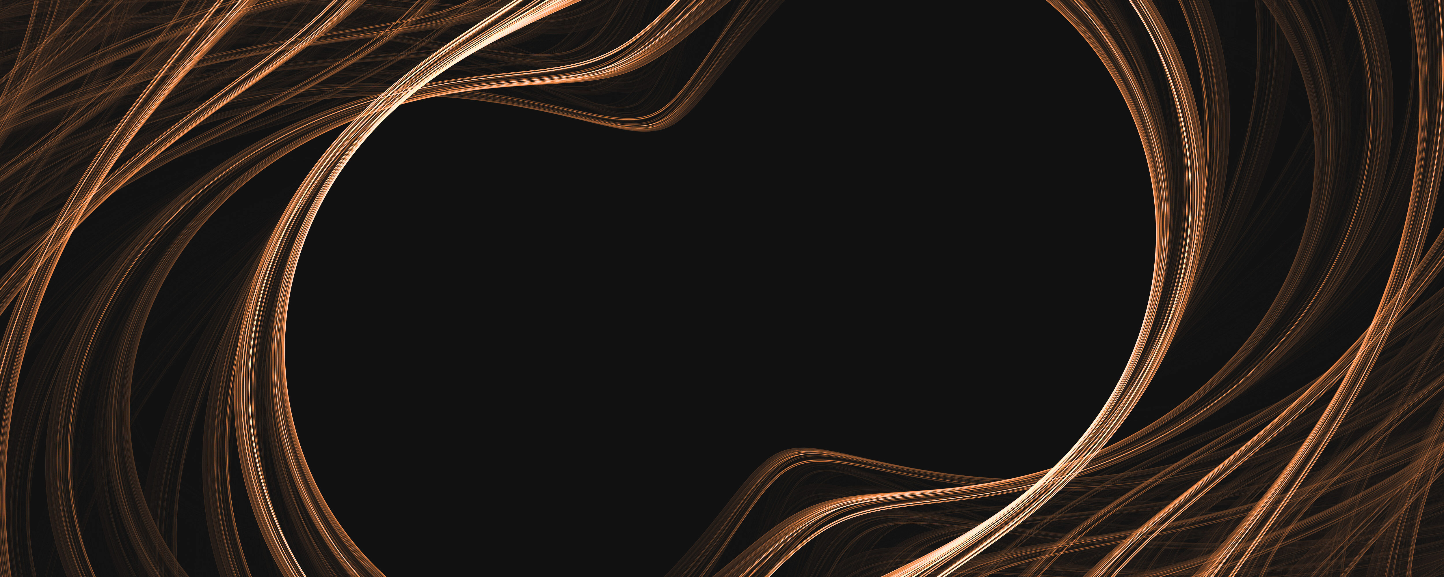 golden brown wave stripes background