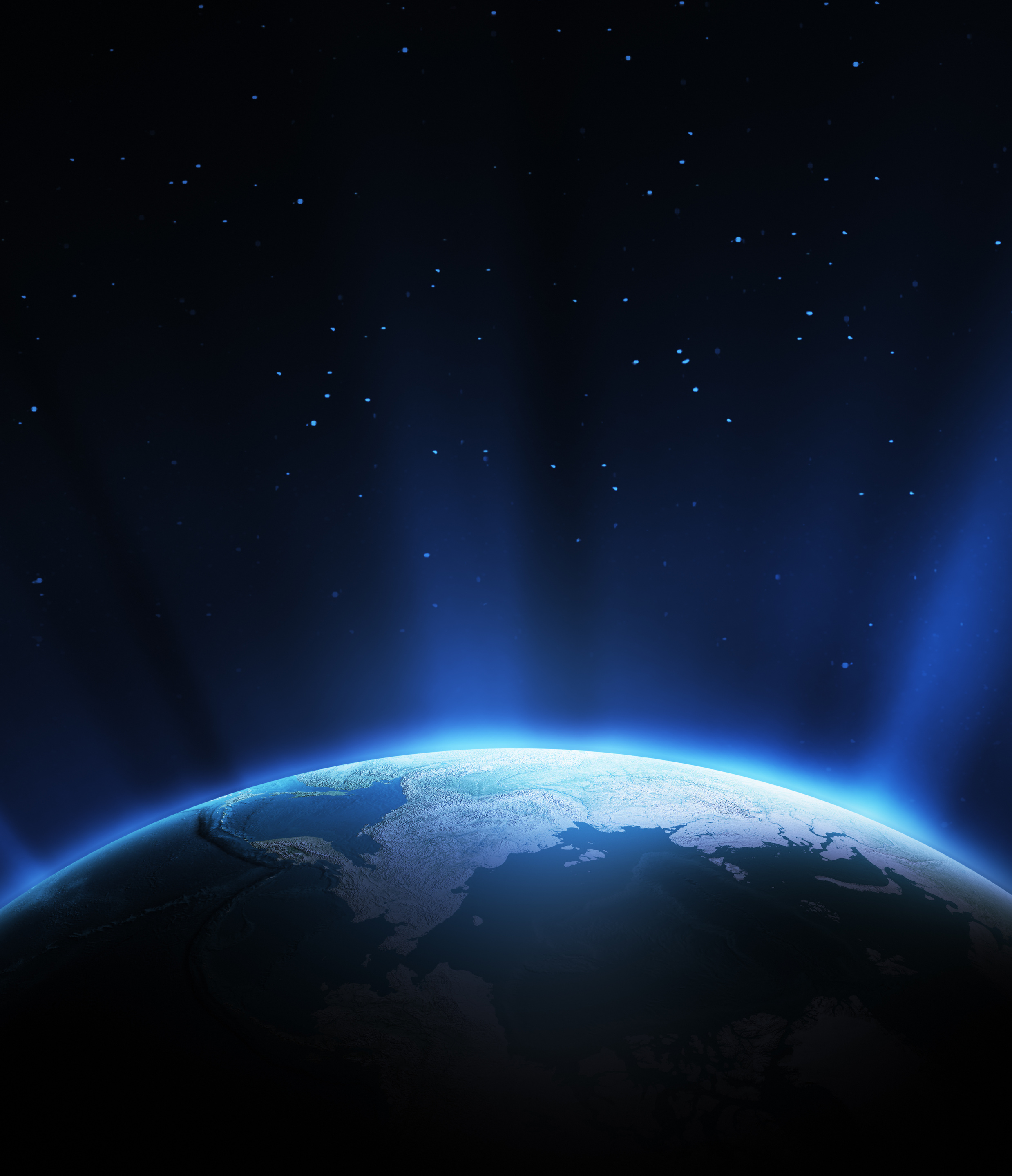 Planet Earth in Space